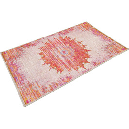 Домашній килимок для ванної, килимок для ванної, нековзний і миється, Vintage Oriental, Sleepwalker (70 x 120 см, барвистий)