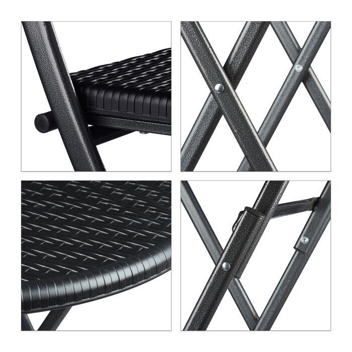 Набір садових меблів Relaxdays BASTIAN (3 шт.)