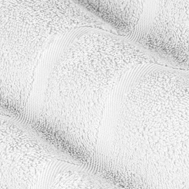 Рушників для душу з махрової тканини преміум-класу 70х140 см білого кольору від StickandShine щільністю 500 г/м з 100 бавовни, 5