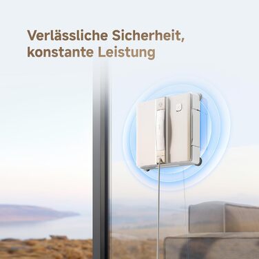 Робот-прибиральник вікон Dreame C1, 5500 Па, CornerClean, Dual Spray, інтелектуальна навігація