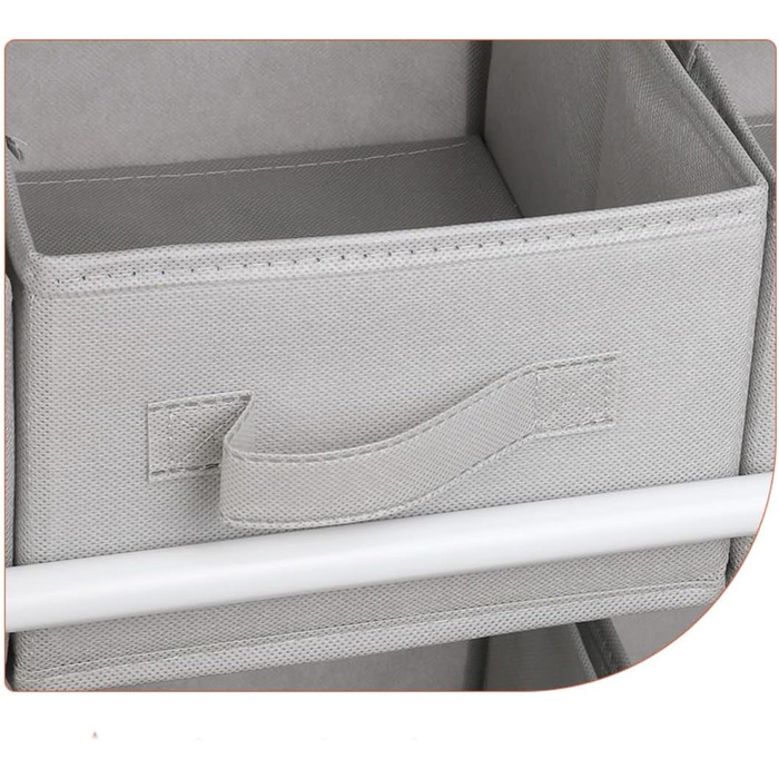 Дитяча полиця для іграшок HOCSOK з 9 ящиками, органайзер для іграшок, великий об'єм зберігання, книжкова полиця для дитячої кімнати, дерево, білий, 90 x 80 x 29,5 см