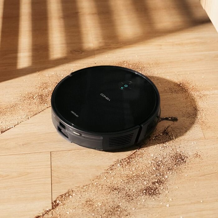 Робот-пилосос Cecotec Conga M20 з гіроскопічною навігацією, 7000 Па, 160 хв роботи, датчики захисту від падіння та мультифункціональна щітка | App Control