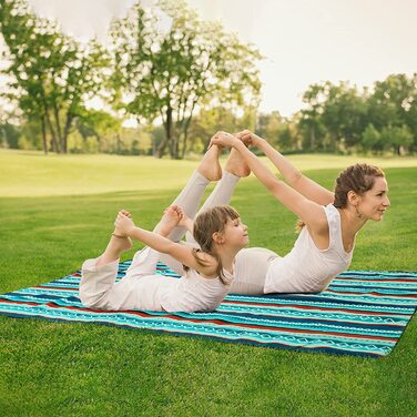 Ковдра для пікніка 200 x 300 см з ручкою для перенесення