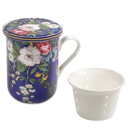 Кухоль для заварювання чаю Maxwell & Williams Floral Muse KILBURN, фарфор, 11 х 8,5 х 11 см, 340 мл