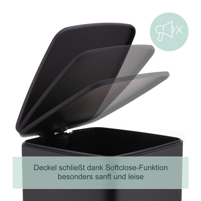 Відро для сміття Relaxdays, 20 літрів