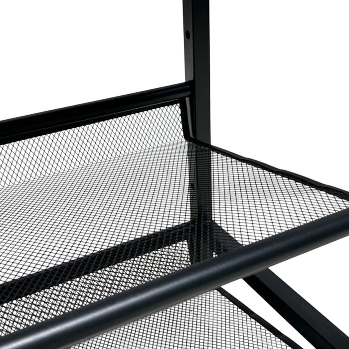 Стелаж для взуття Relaxdays металевий 75x30x52 см