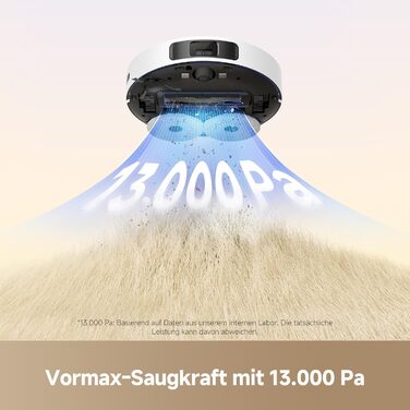 Робот-пилосос Dreame L10s Pro Gen3: потужність 13000 Pa, DuoBrush для шерсті тварин, унікальна система очищення кутів, автоматичне самоочищення, уникнення перешкод LDS-навігацією з лазером, суха та волога прибирання, для твердих підлог та килимів, акумуля