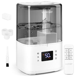 Зволожувач повітря Luxaid HU-802 4.5л з пультом, гігростатом, таймером та автовимкненням для спальні та великих приміщень