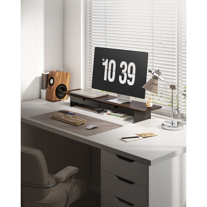 Настільна підставка для монітора OfficePro MR164DW Dark Wood/Black