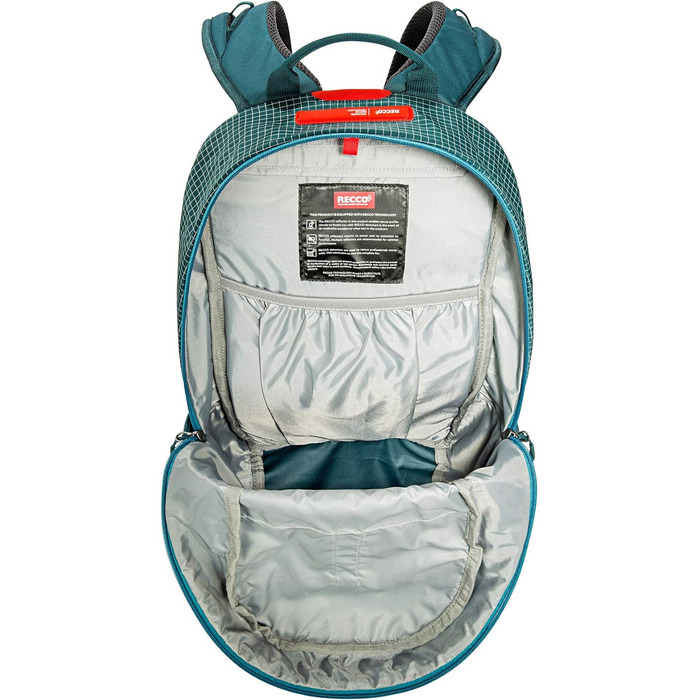 Туристичний рюкзак Tatonka Hiking Pack 20л з вентиляцією спини та чохлом від дощу - Легкий, зручний рюкзак для походів зі світловідбивачем RECCO - Жіночий та чоловічий - 20 літрів 20 літрів Синій