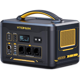 Портативна електростанція VTOMAN Jump 1500X, ємність 828 Wh, номінальна потужність 1500 W, пікова потужність 3000 W