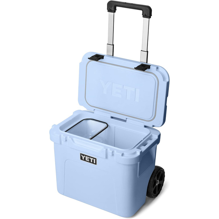 Чорний ящик-холодильник YETI Roadie 32 на колесах, ізольований (Big Sky Blue)