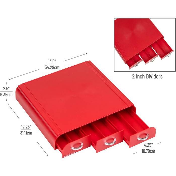Організатор для капсул кави Mind Reader TRAY6-WHT, 36 капсул, для K-Cup, CBTL, Verismo, Dolce Gusto