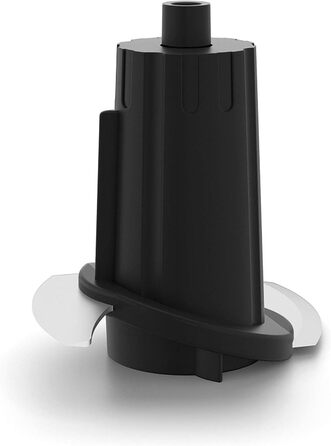 Подрібнювач WMF Küchenminis Cromargan матовий, компактний електричний подрібнювач з однією кнопкою, контейнер 0.3л, 65 Вт, пластик