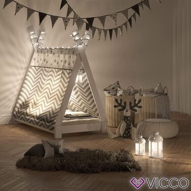 Ліжко VitaliSpa Teepee, біле, 148 x 76 см