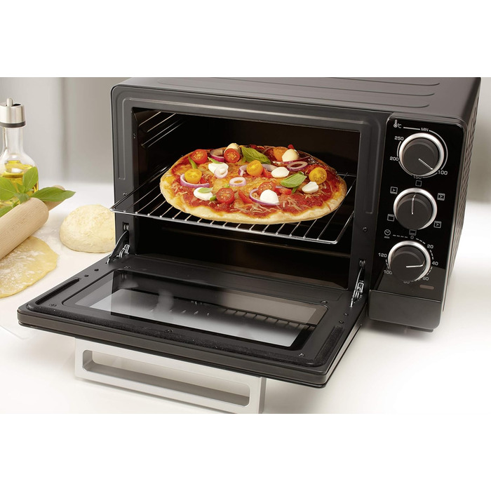 Міні-піч Brandt FC405MS, 21 л, сіра, 5 режимів, компактна, 2100 Вт, для дому