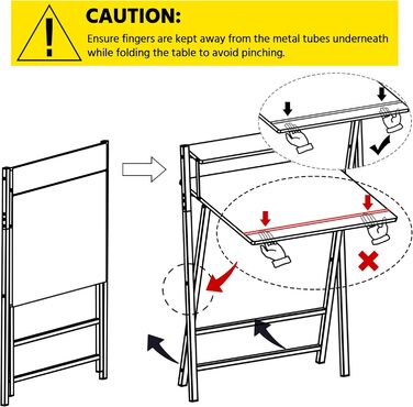 Зламуваний стіл Yaheetech 80 см, комп'ютерний стіл з полицею, двоступеневий робочий стіл з підставкою для монітора, стіл для ноутбука для домашнього офісу/маленьких кімнат/вітальні, білий, 80 см x 50 см, білий, 106.5x60.5x90 см