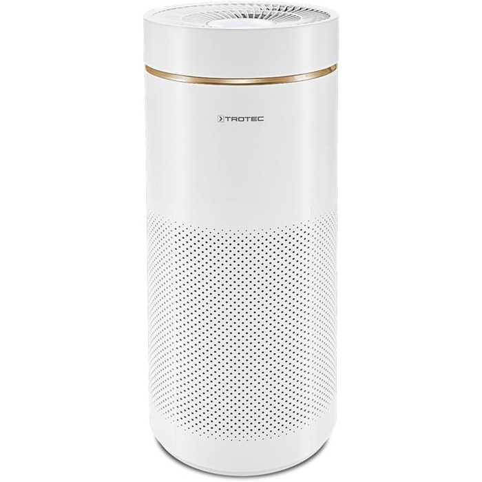 Повітряочисник TROTEC AirgoClean 170+ - HEPA фільтр для алергіків, до 42 м², видаляє 99,97% частинок, 5 режимів, Turbo, білий