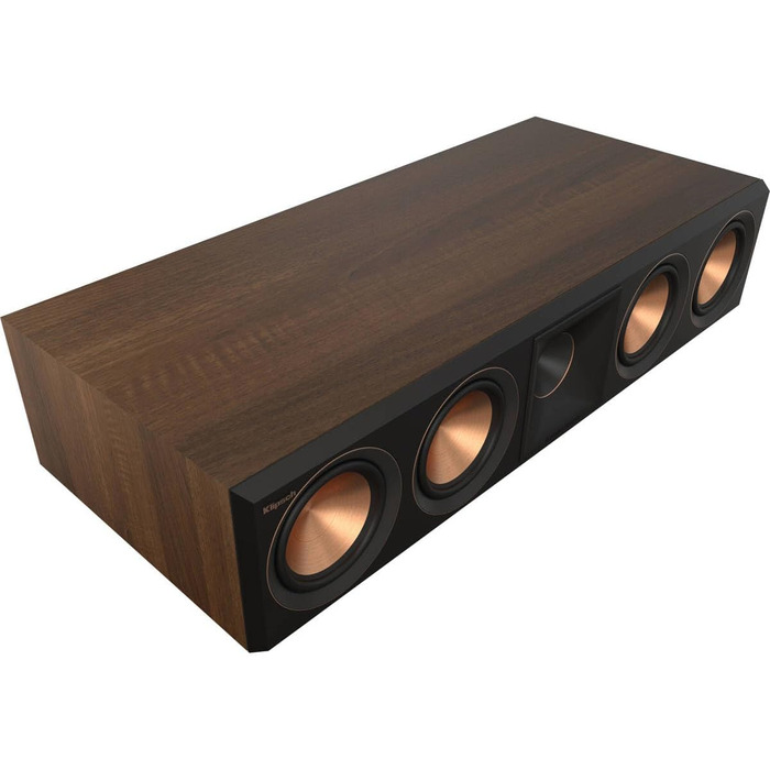 Центральний динамік Klipsch RP-504C II, рупор Tractrix, 5,25 НЧ-динамік, чорне дерево