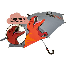 Мойсей. світловідбиваючий парасольку T-Rex, дитячий парасольку з мотивом динозавра, прикольна парасолька для хлопчиків, родзинка для дощових днів, діаметр 65 см