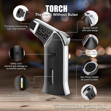 Набір для копчення напоїв Cocktail з 4 смаками, дерев'яні чіпси для віскі, набір для приготування коктейлів, інфузор для бурбону з повторно використовуваними кубиками льоду, круглий чорний