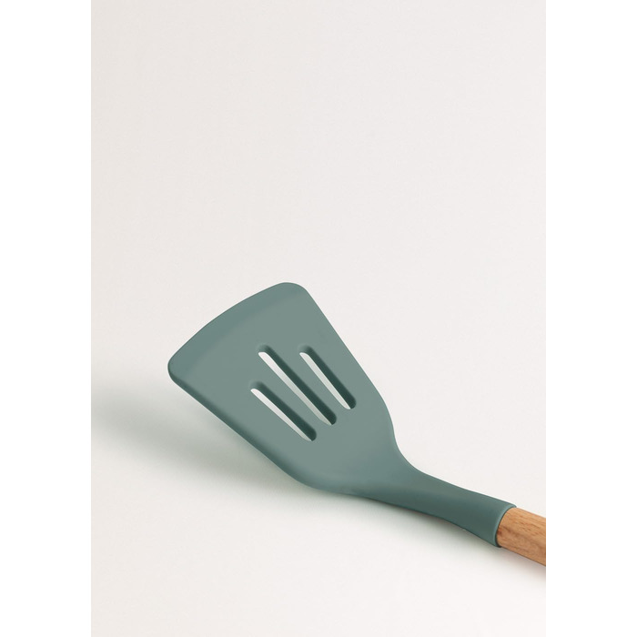 Набір кухонних аксесуарів Sage: 11 предметів з силікону та буку, BPA-free, до 230°C, кремовий