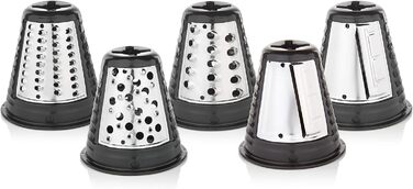 Електричний салатник WMF Küchenminis для приготування салатів, набір з 5 насадок, включаючи контейнер для салатів