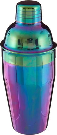 Шейкер для коктейлів Premier Housewares, Rainbow, 0,55 л, нержавіюча сталь, різнобарвний, 8 x 8 x 21 см