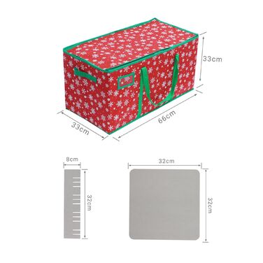 Коробка для зберігання новорічних кулі