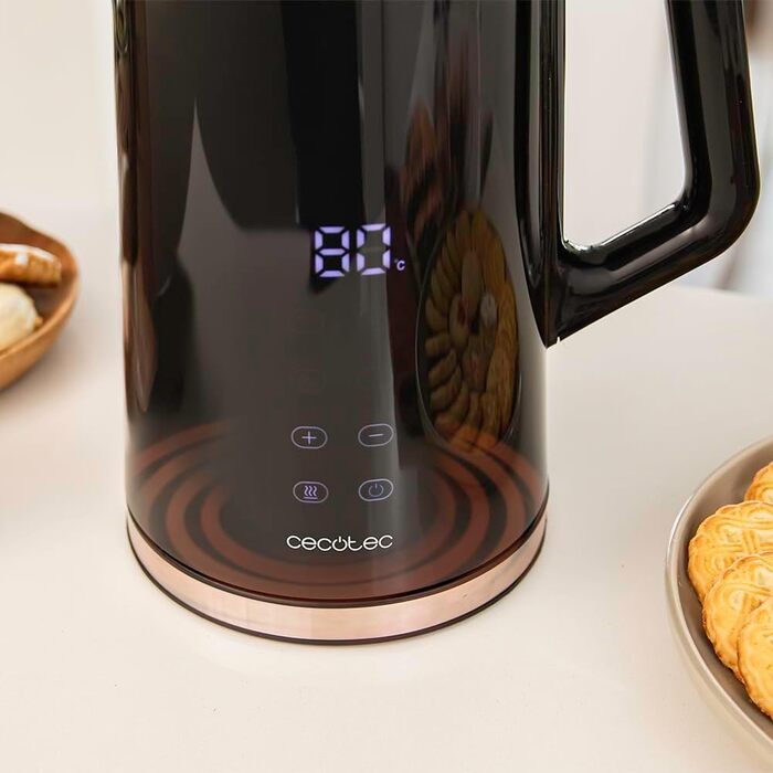 Електричний чайник Cecotec Thermosense 800 Neo: 1,7л, 2200W, регулювання температури, сталь, Keep Warm