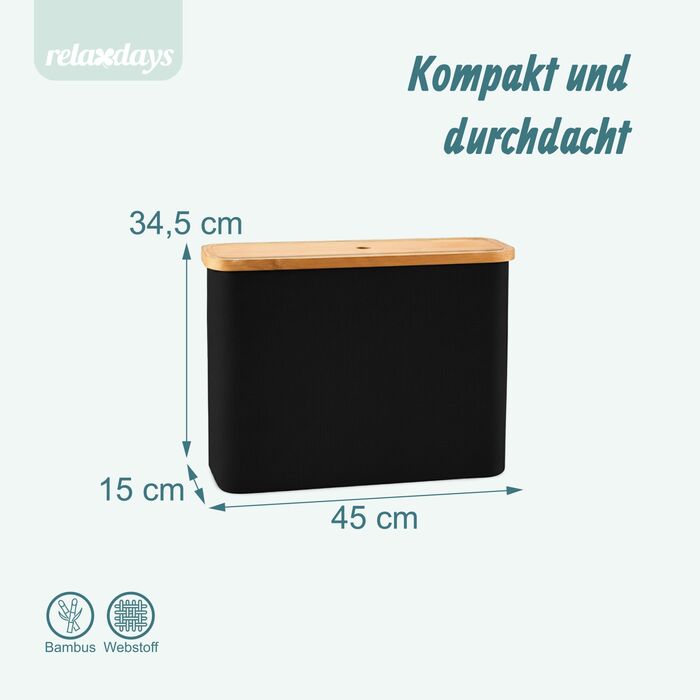 Тримач для туалетного паперу Relaxdays на 12 рулонів