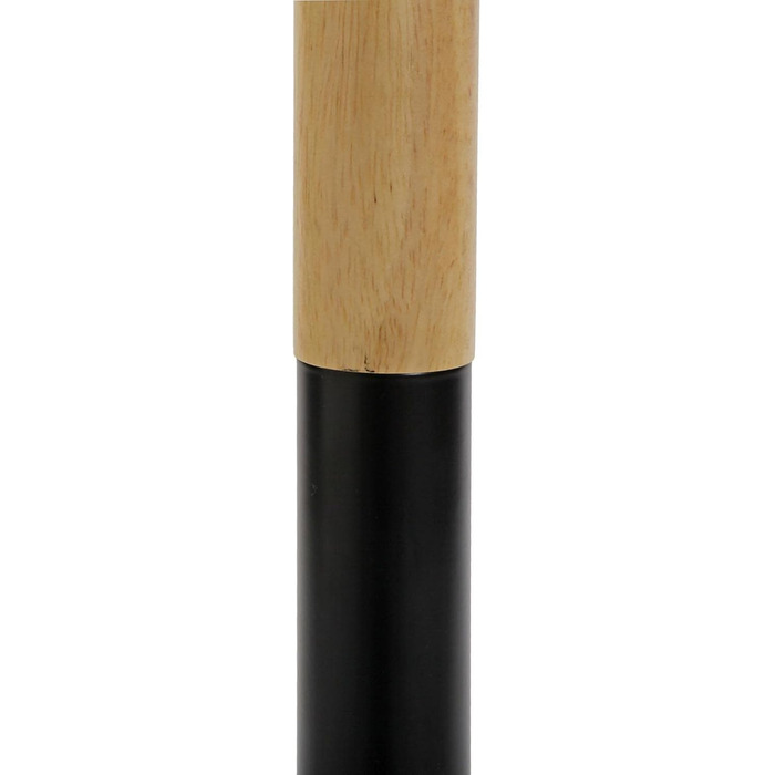 Верса Холстебро - сучасний чоловічий вішак з 2 гачками, 112 x 28,8 x 46,5 см, метал та дерево, білий (чорний)