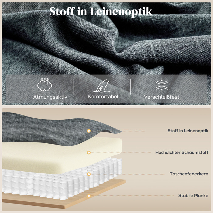 Крісло-масажер з підйомним механізмом, крісло для відпочинку, з функцією вібрації, регульоване нахилом, з текстурою льону, сірого кольору