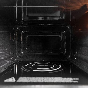 Мікрохвильова піч Cecotec GrandHeat 2500 Flatbed Touch White 800 Вт, 25 л - сенсорне управління, 8 програм, таймер