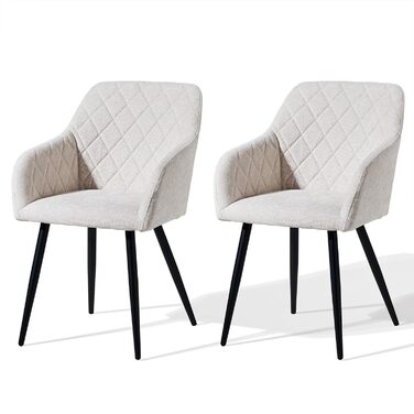 Крісла для їдальні CLIPOP, комплект. М'які крісла з оксамитовим покриттям для вітальні, кухні, їдальні. З металевими ніжками та підлокітниками. Оксамит, зелений колір.