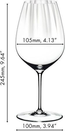 Набір келихів Riedel Performance Syrah (2 шт.), кришталеве скло, преміум-якість, для дегустації
