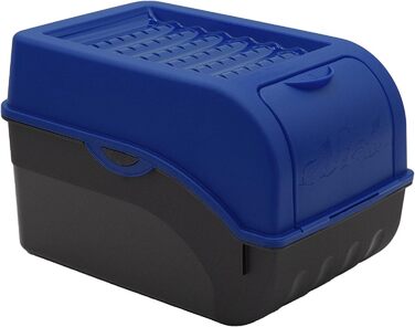 ARTECSIS Коробка для зберігання картоплі, білий колір, набір 2 шт. | Організатор для овочів з кришкою, 4 кг, з наліпками