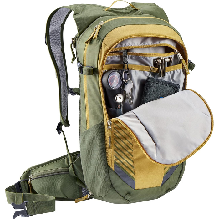 Велосипедний рюкзак deuter Compact EXP 14 (карамель-хакі)