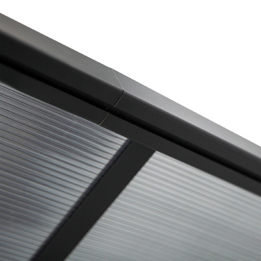 Пергола-павільйон 4.35 x 3.02 м: сучасний захист від сонця для вашого саду. Цей алюмінієвий павільйон сірого кольору з регульованою висотою (231-250 см) ідеально підходить для створення затишного куточка на терасі або у дворі. Функція даху забезпечує наді