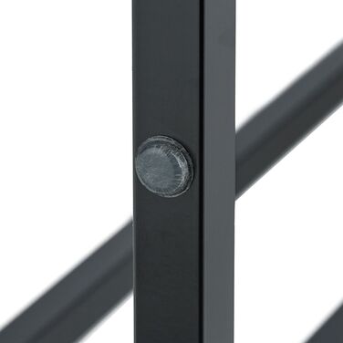 Підставка для рушників Relaxdays, чорна, з 3-ма перекладинами