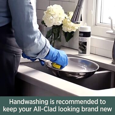 Сковорода All-Clad D5 з нержавіючої сталі, 30.5 см, срібна