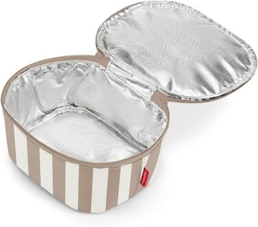 Сумка-холодильник Reisenthel Pocket Dot (S) Summerstripes Coffee з переробленого PET для обіду, Україна
