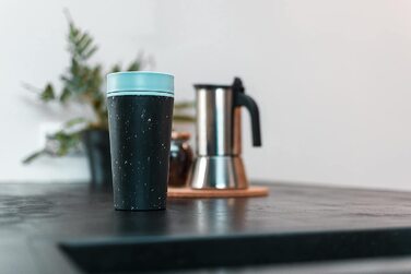 Чашка для кави Circular & Co 2Go 340 мл чорно-синя
