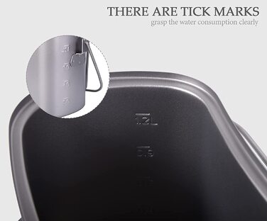 Набір посуду iBasingo Titan Kantine 1500ml/600ml для кемпінгу та відпочинку на природі (Ti2059C)