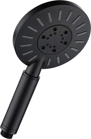 Ручний душ Tiger Tyne у модному чорному кольорі, 3 режими розпилення, функція економії води та захисту від накипу