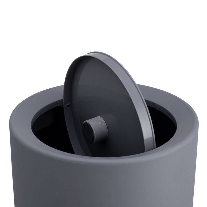 Відро для сміття Relaxdays з кришкою-качалкою, 13 літрів