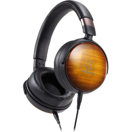 Навушники Audio-Technica ATH-WP900 bn/bk Портативні дерев'яні навушники