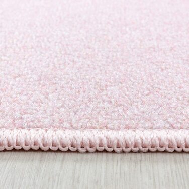 Дитячий килимок Carpetsale24, миється ігровий килимок, нековзний милий Зоряний візерунок, килим для хлопчиків і дівчаток, прямокутної форми, для дитячої, дитячої або ігрової кімнат, Розмір (160 х 230 см, рожевий)
