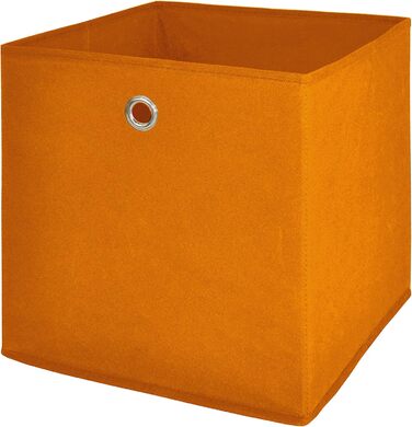 Набір розкладних меблів Akut з 4 шт. помаранчевого кольору, ящик для зберігання кімнатних перегородок або полиць