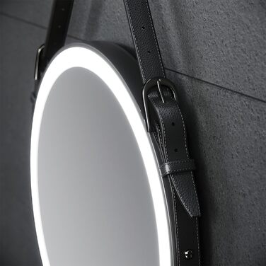 Дзеркало для ванної кімнати Badspiegel LED 60x80 см з підсвічуванням, сенсором та протизапарюванням, IP44, 3 колірні температури